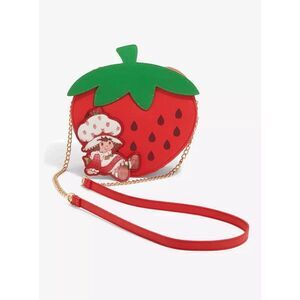 Bioworld Strawberry Shortcake Figural Crossbody Bag